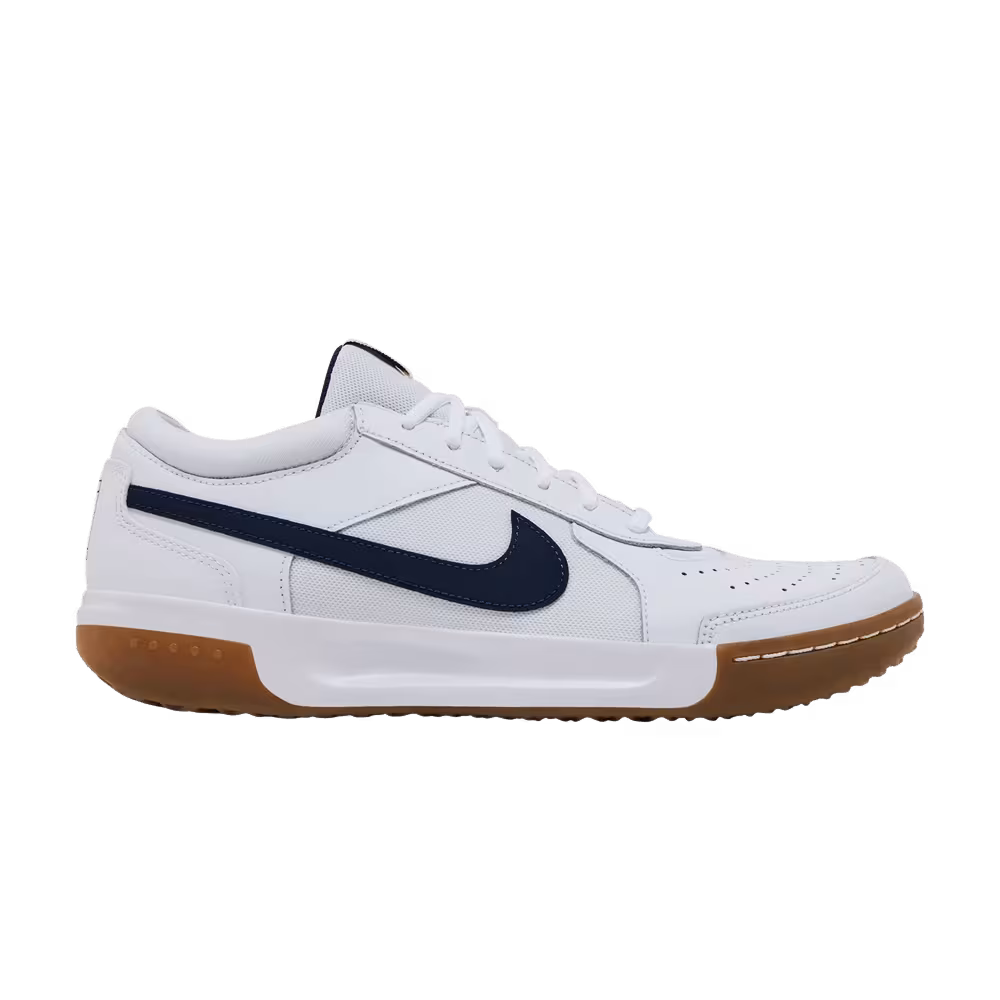 NikeCourt Zoom Lite 3 White Midnight Navy Gum