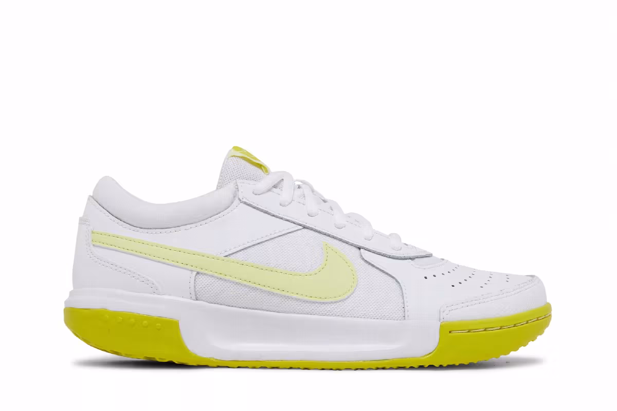 Women's NikeCourt Zoom Lite 3 White High Voltage, view 2