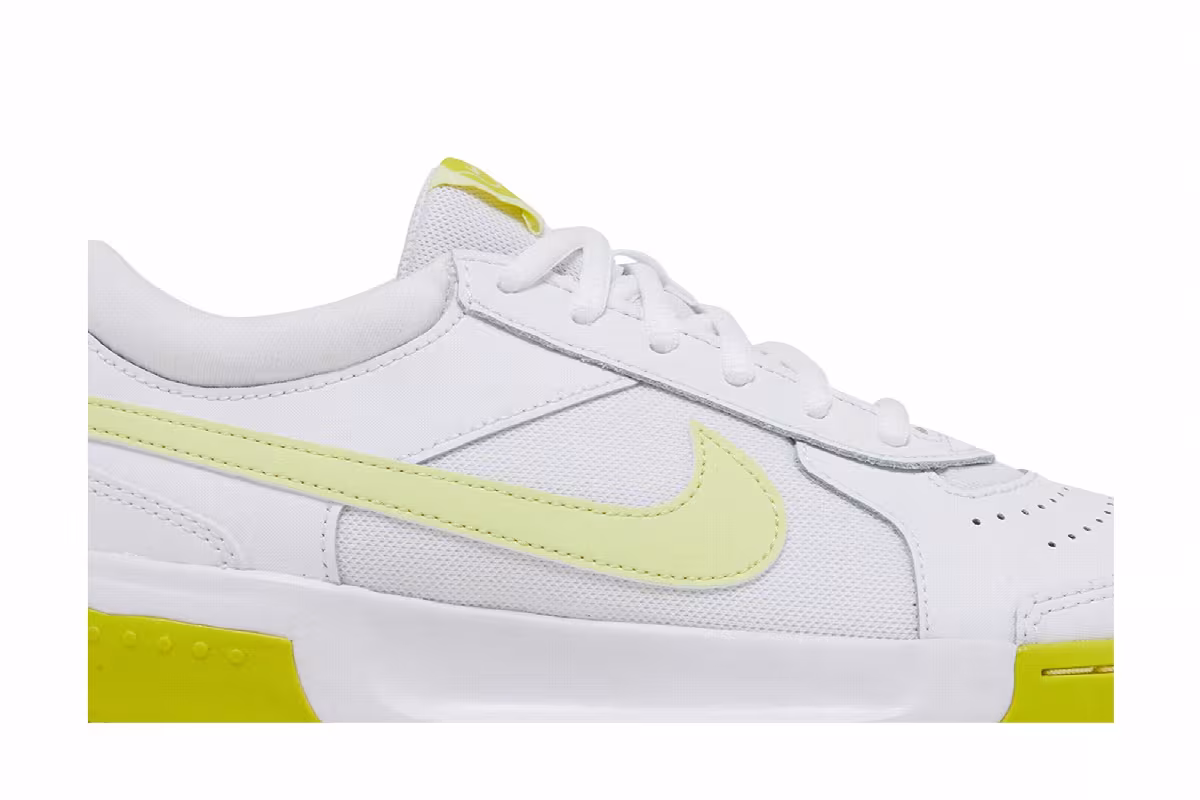 Women's NikeCourt Zoom Lite 3 White High Voltage, view 3