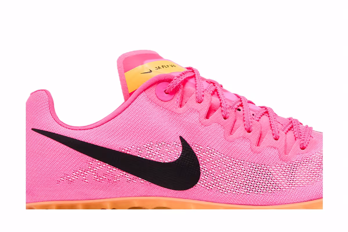 Nike Zoom Ja Fly 4 Hyper Pink Orange, view 3
