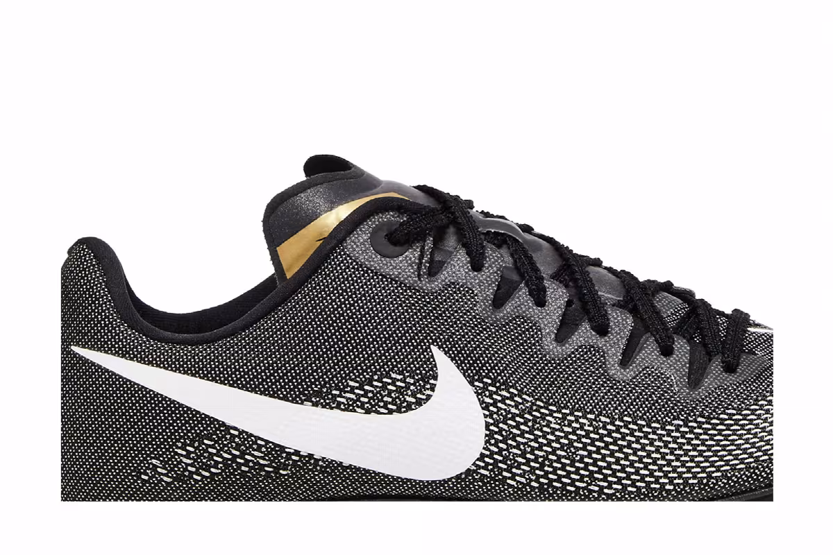 Nike Zoom Ja Fly 4 Black White Gold, view 3