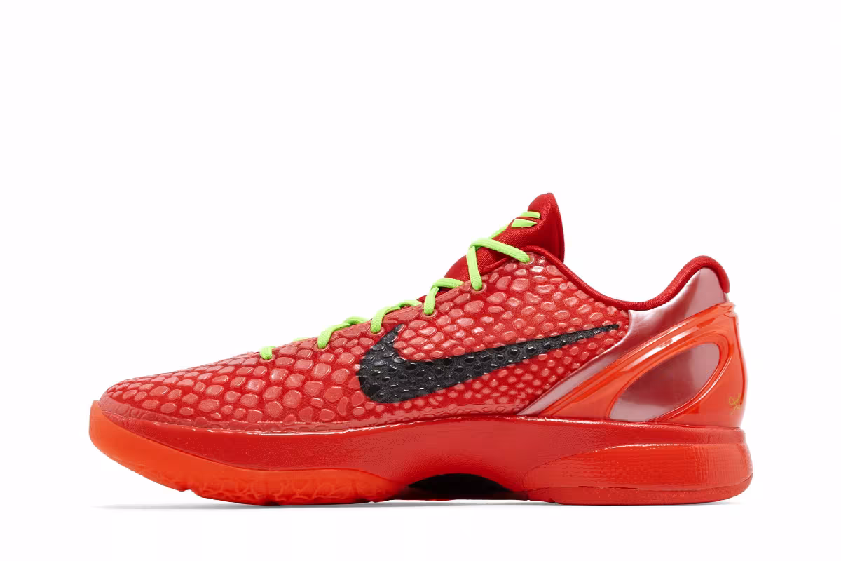 Nike Zoom Kobe 6 Protro Reverse Grinch, view 4