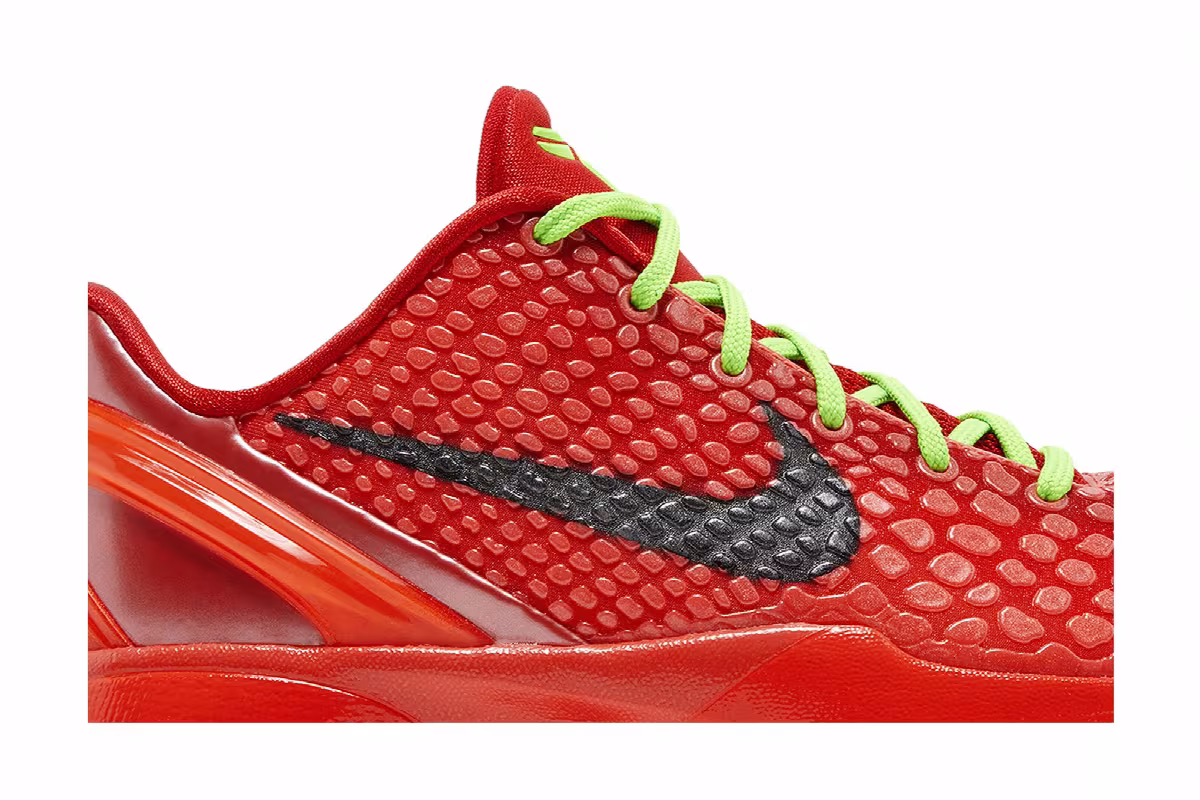 Nike Zoom Kobe 6 GS Reverse Grinch, view 3