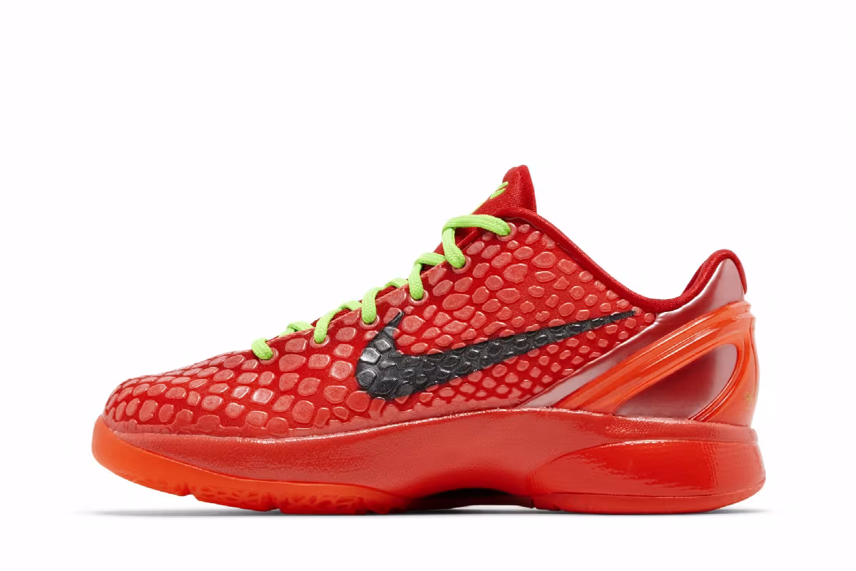 Nike Zoom Kobe 6 GS Reverse Grinch, view 4