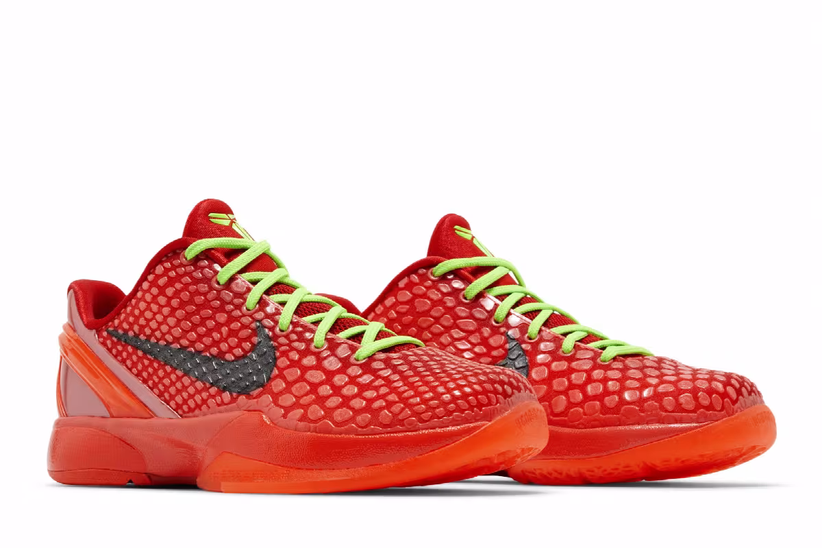 Nike Zoom Kobe 6 GS Reverse Grinch, view 9
