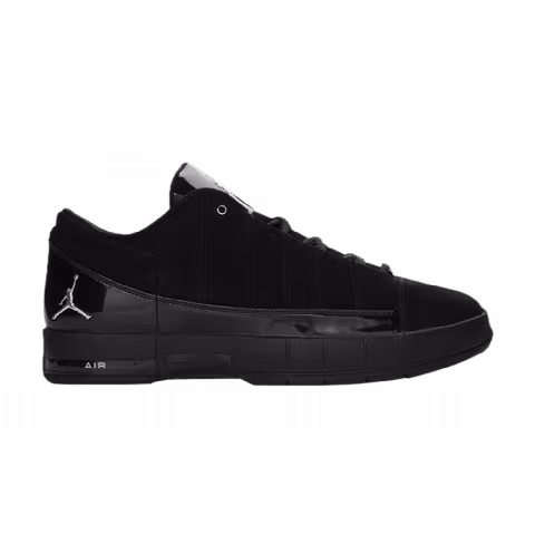 Air Jordan TE 2 Advance 'Black Metallic Silver'