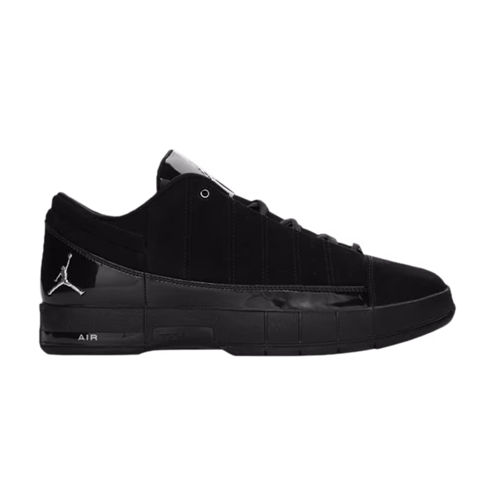 Air Jordan TE 2 Advance Black Metallic Silver