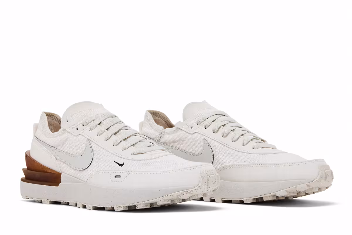 Nike Waffle One SE Phantom Light Bone, view 9