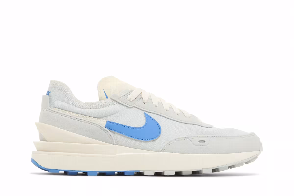 Nike Waffle One SE Split - Light Silver Photo Blue, view 2