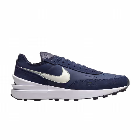 Nike Waffle One Leather 'Midnight Navy'