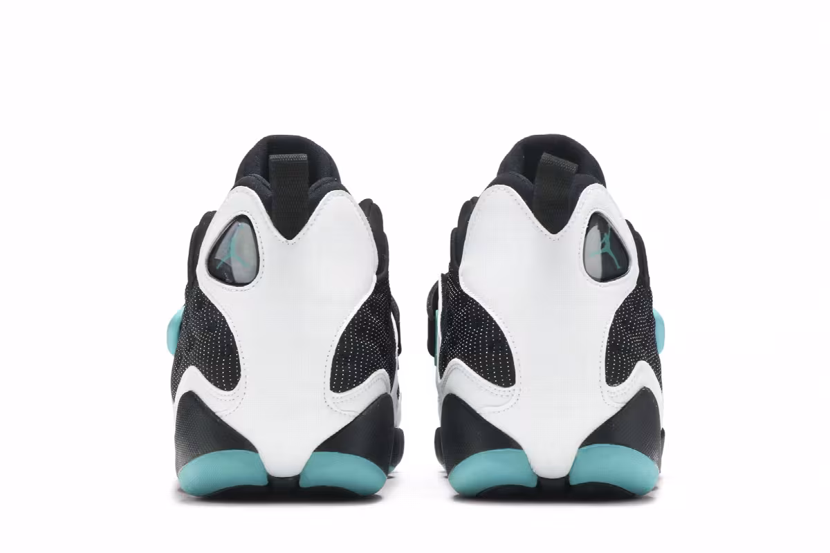 Air Jordan Black Cat Black Turbo Green, view 7
