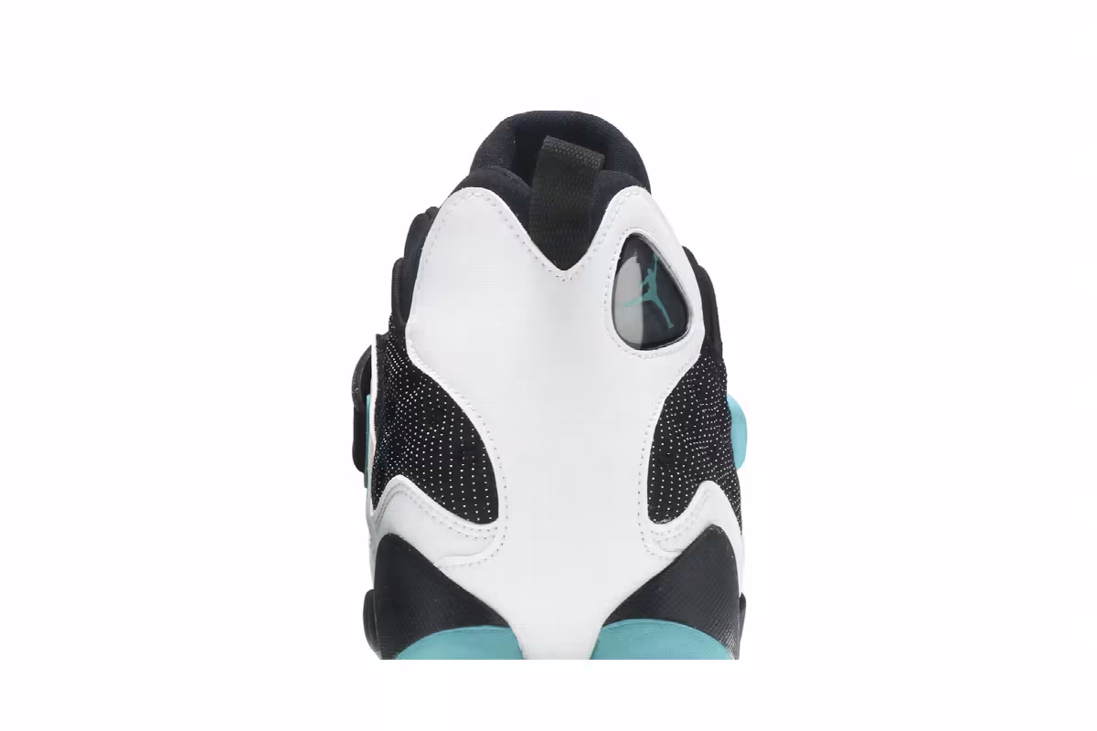 Air Jordan Black Cat Black Turbo Green, view 8