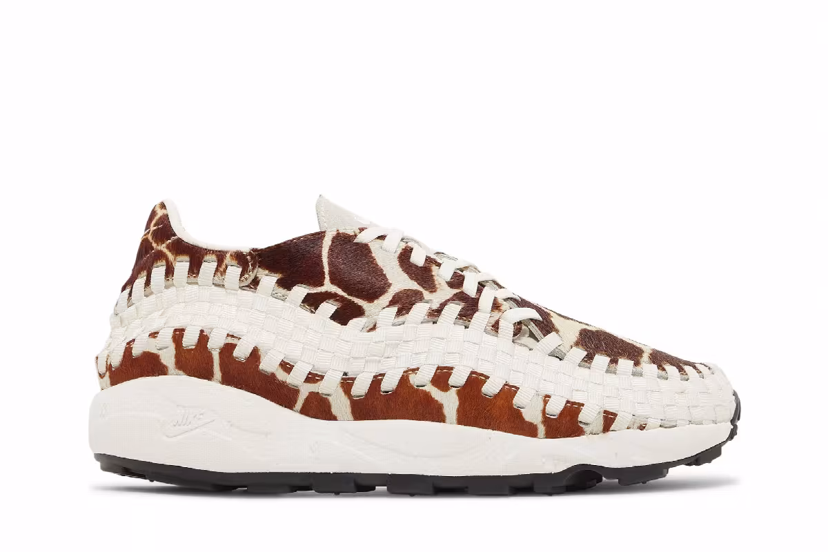 Nike Women's Air Footscape Woven Cow Print, view 2