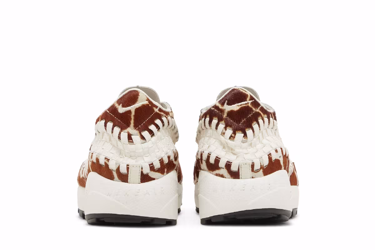 Nike Women's Air Footscape Woven Cow Print, view 7