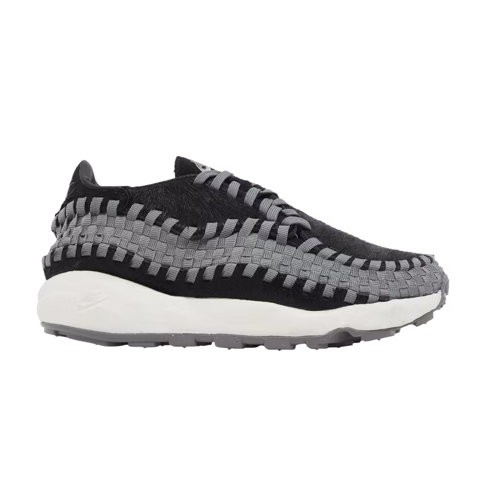 Nike Women's Air Footscape Woven Black Smoke Grey