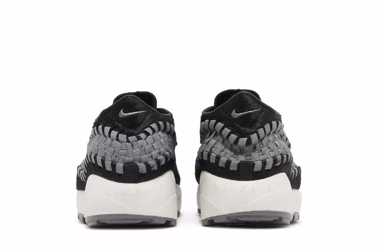 Nike Women's Air Footscape Woven Black Smoke Grey, view 7