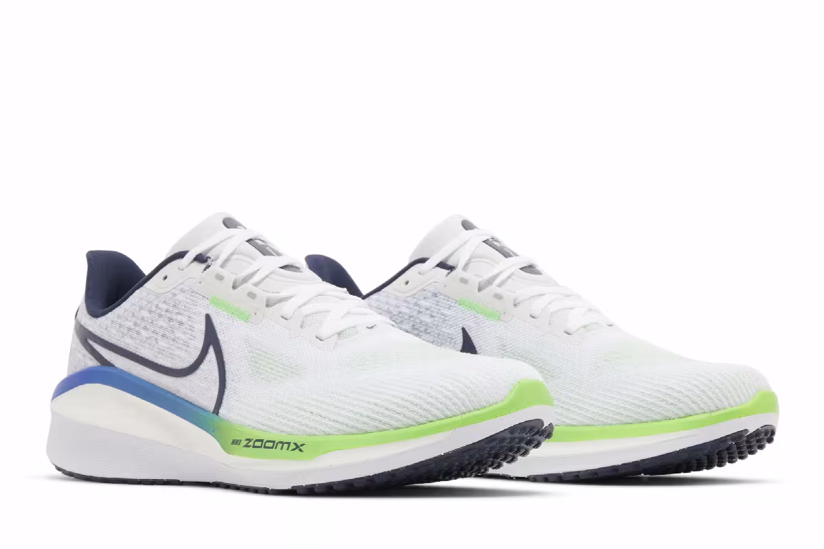 Nike Vomero 17 White Thunder Blue, view 9