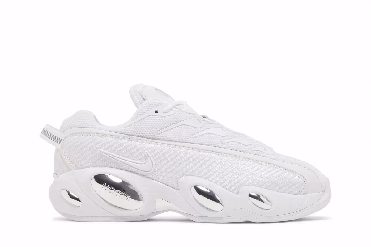 NOCTA x Nike Glide Triple White, view 2