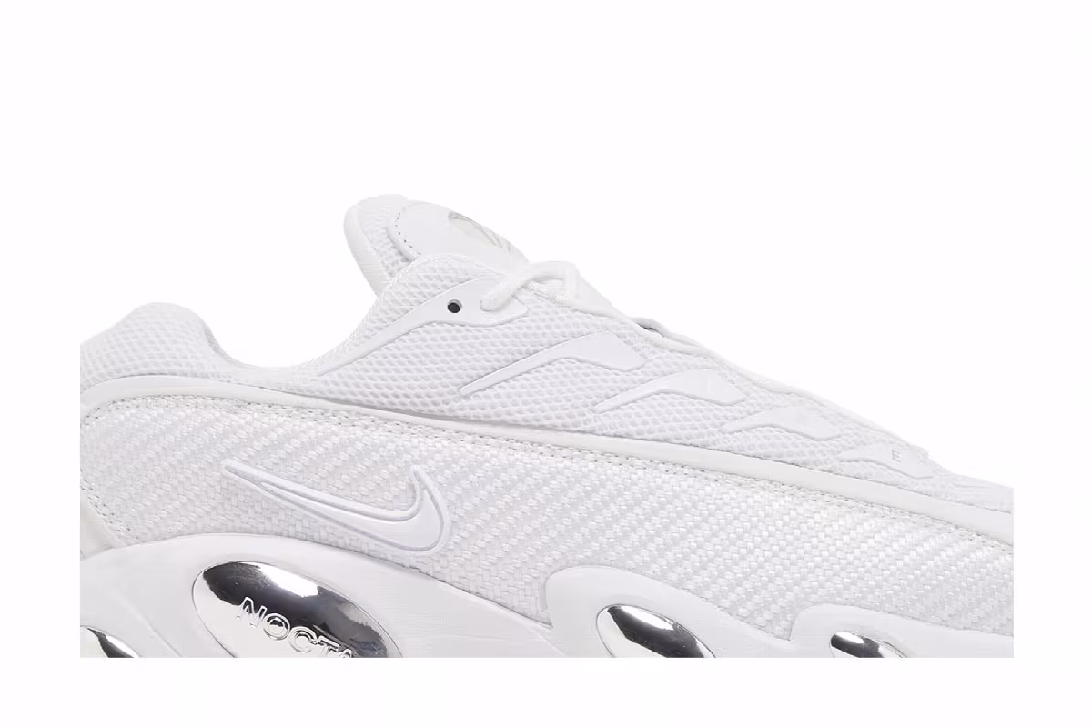 NOCTA x Nike Glide Triple White, view 3