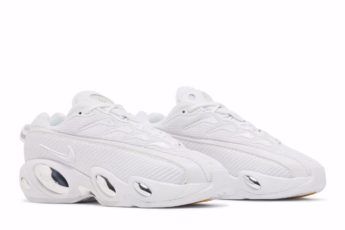 NOCTA x Nike Glide Triple White, view 9