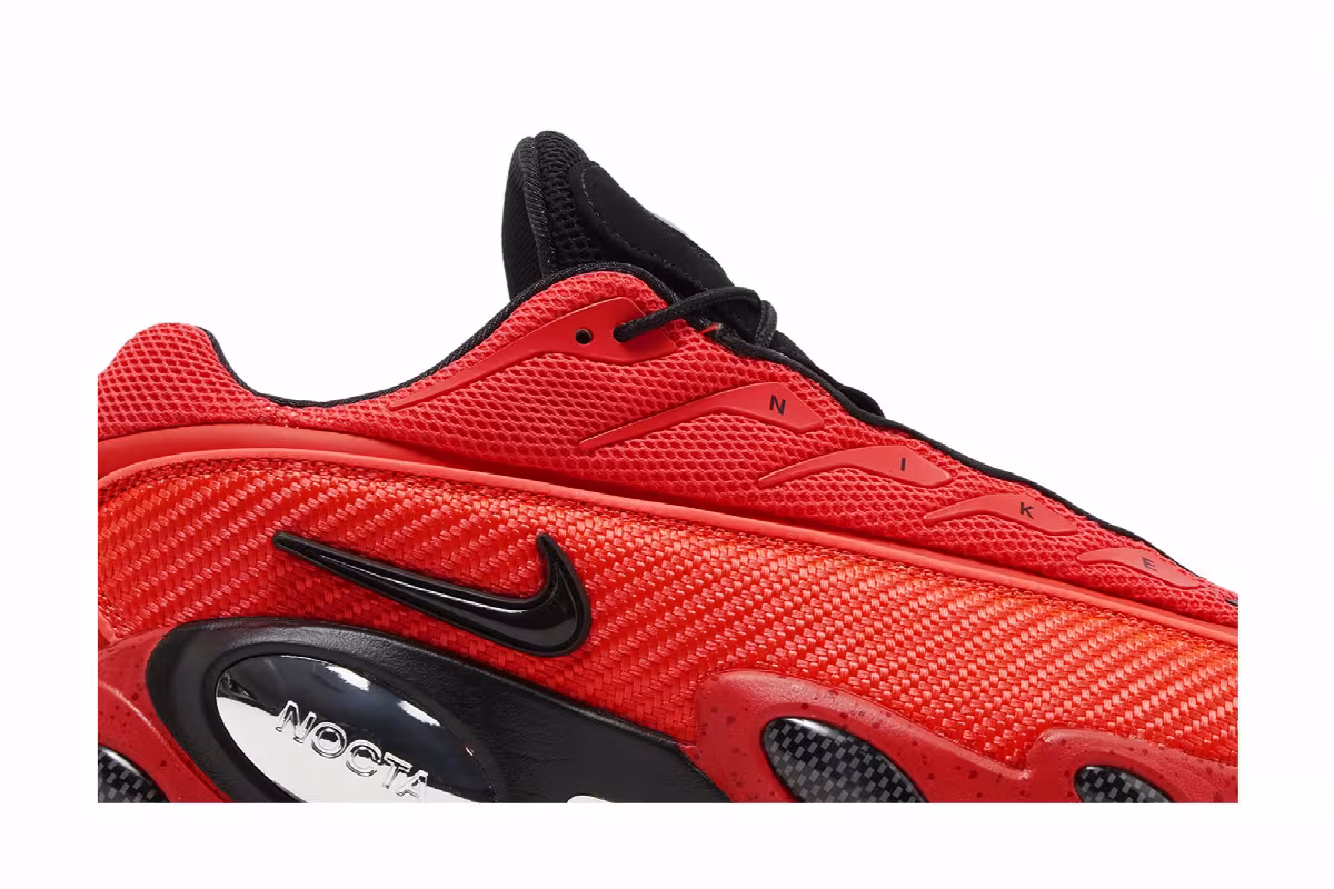 NOCTA x Nike Glide Bright Crimson, view 3