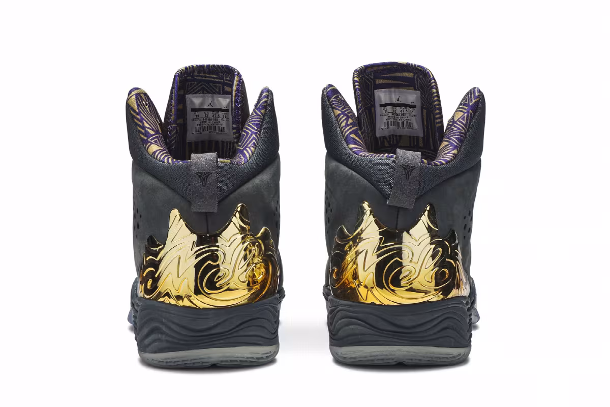 Air Jordan Melo M10 BHM Black History Month, view 7