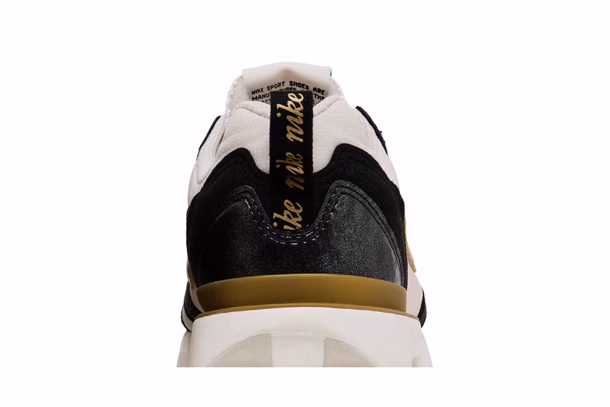 Nike Women's Air Max Dawn Black Orewood Gold, view 8