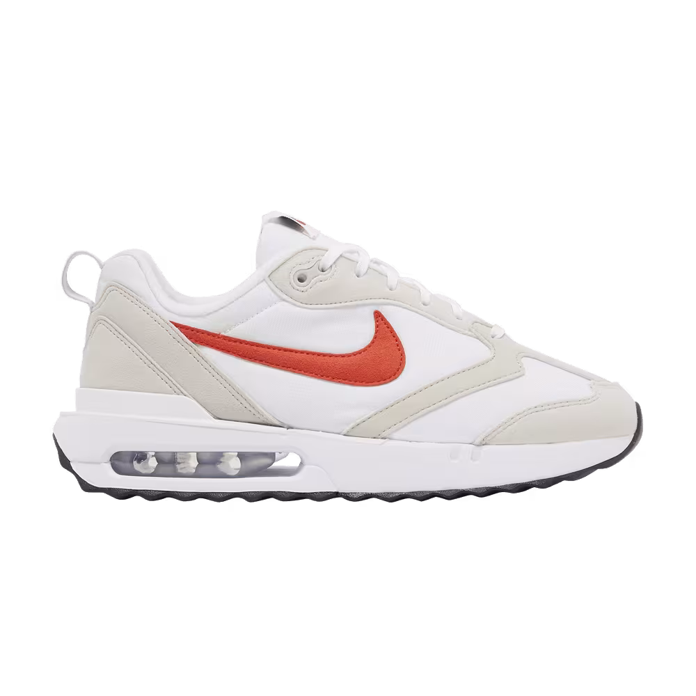 Nike Women's Air Max Dawn Light Bone Picante Red