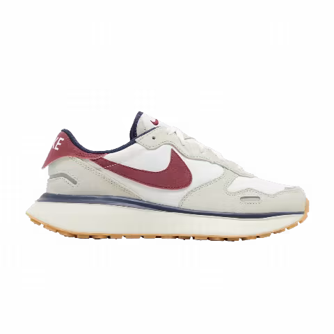 Nike Wmns Phoenix Waffle 'Light Bone Team Red'