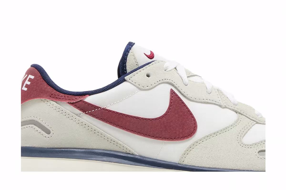Nike Women's Phoenix Waffle Light Bone Team Red, view 3