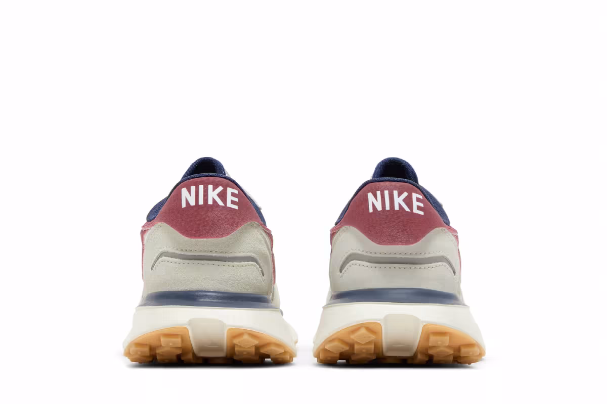 Nike Women's Phoenix Waffle Light Bone Team Red, view 7