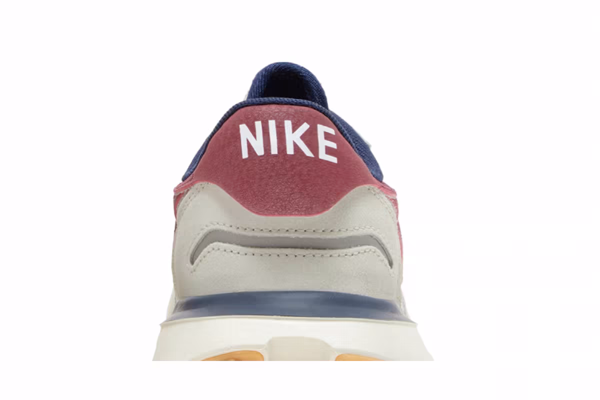 Nike Women's Phoenix Waffle Light Bone Team Red, view 8