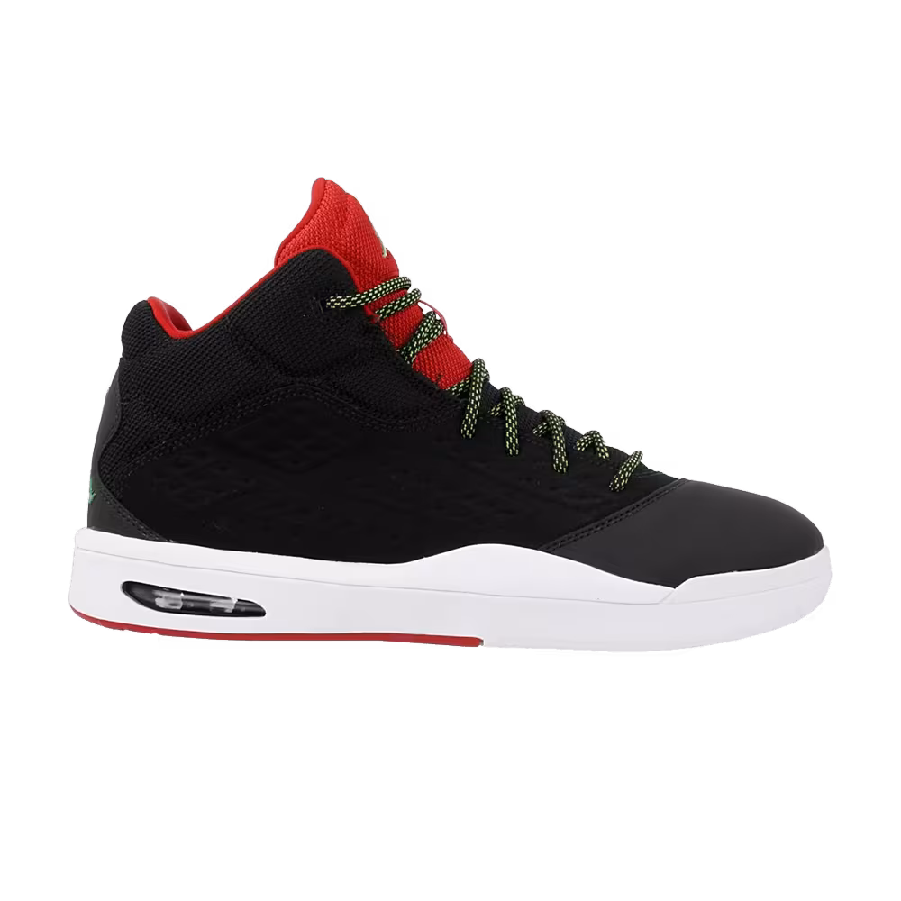 Air Jordan New School Black Green Red