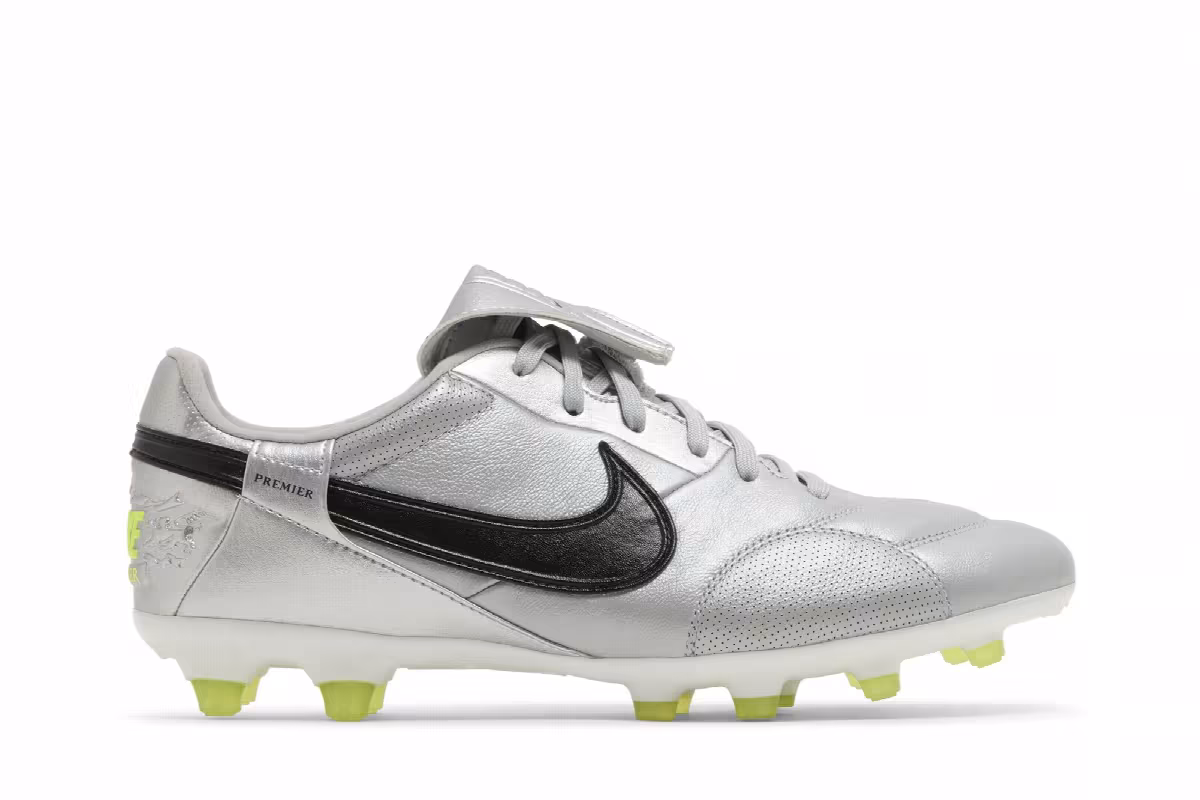 Nike Premier 3 FG Metallic Silver, view 2