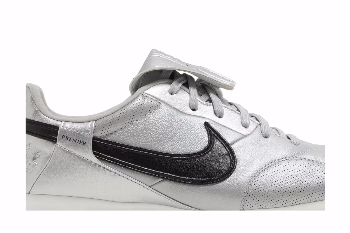 Nike Premier 3 FG Metallic Silver, view 3