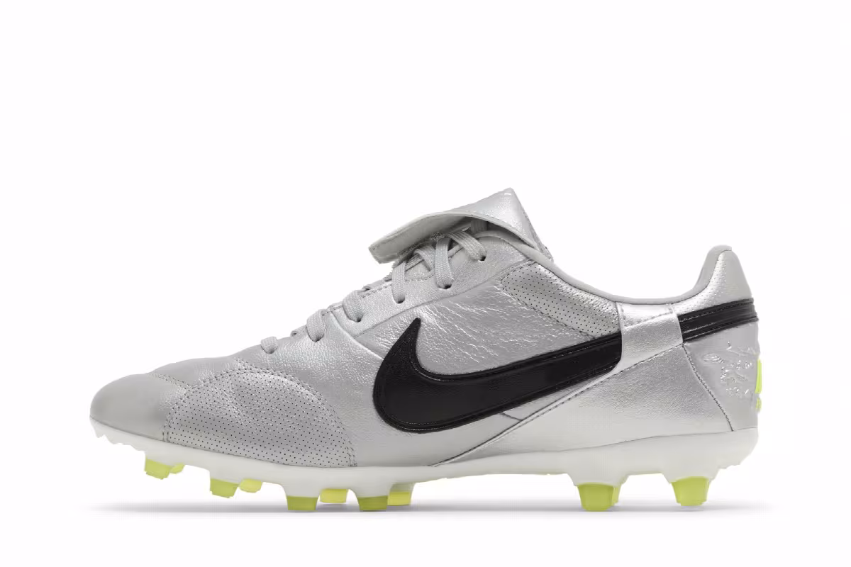 Nike Premier 3 FG Metallic Silver, view 4