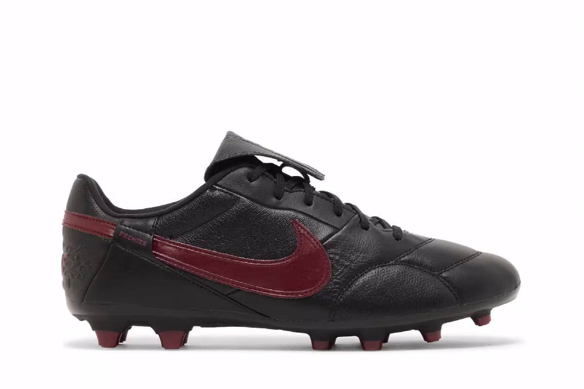 Nike Premier 3 FG Black Team Red, view 2