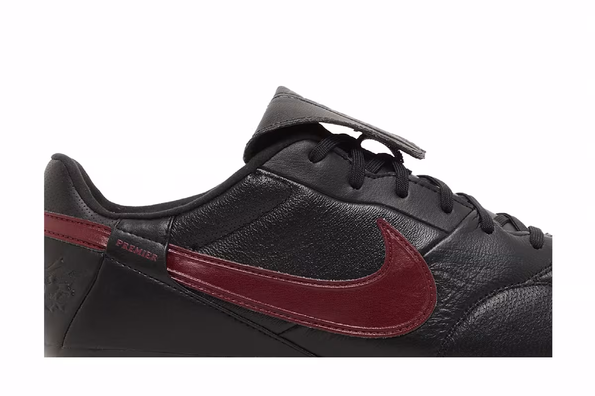 Nike Premier 3 FG Black Team Red, view 3
