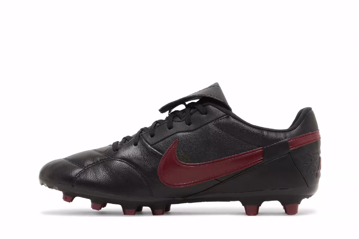 Nike Premier 3 FG Black Team Red, view 4
