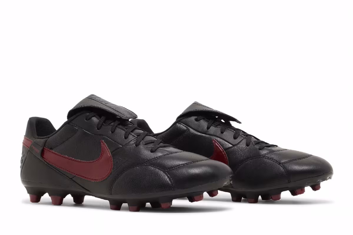 Nike Premier 3 FG Black Team Red, view 9