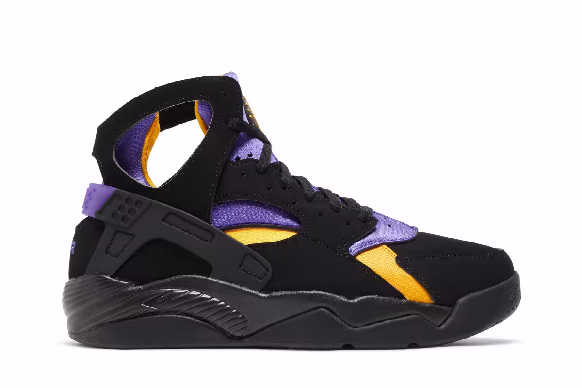 Nike Air Flight Huarache Lakers Away, view 2