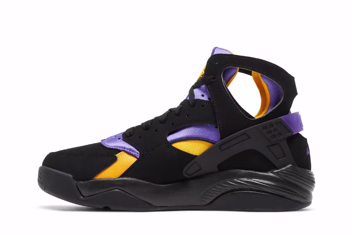 Nike Air Flight Huarache Lakers Away, view 4