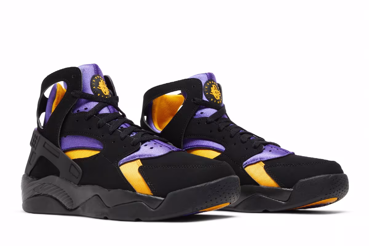 Nike Air Flight Huarache Lakers Away, view 9