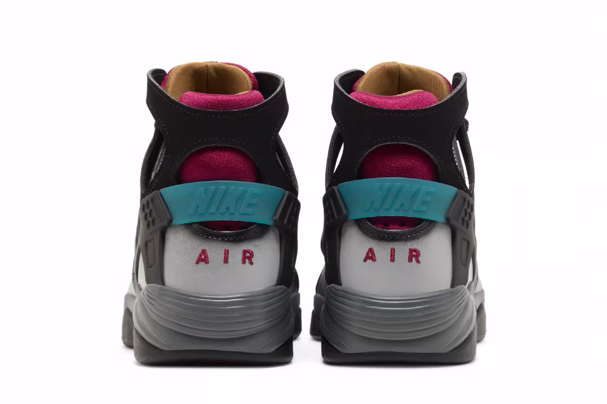 Nike Air Flight Huarache Airbrush - Bordeaux, view 7