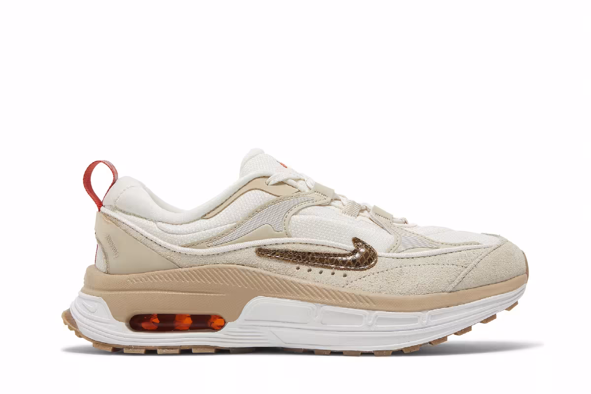 Nike Women's Air Max Bliss SE Brown Snakeskin, view 2