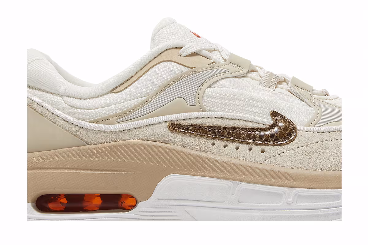 Nike Women's Air Max Bliss SE Brown Snakeskin, view 3