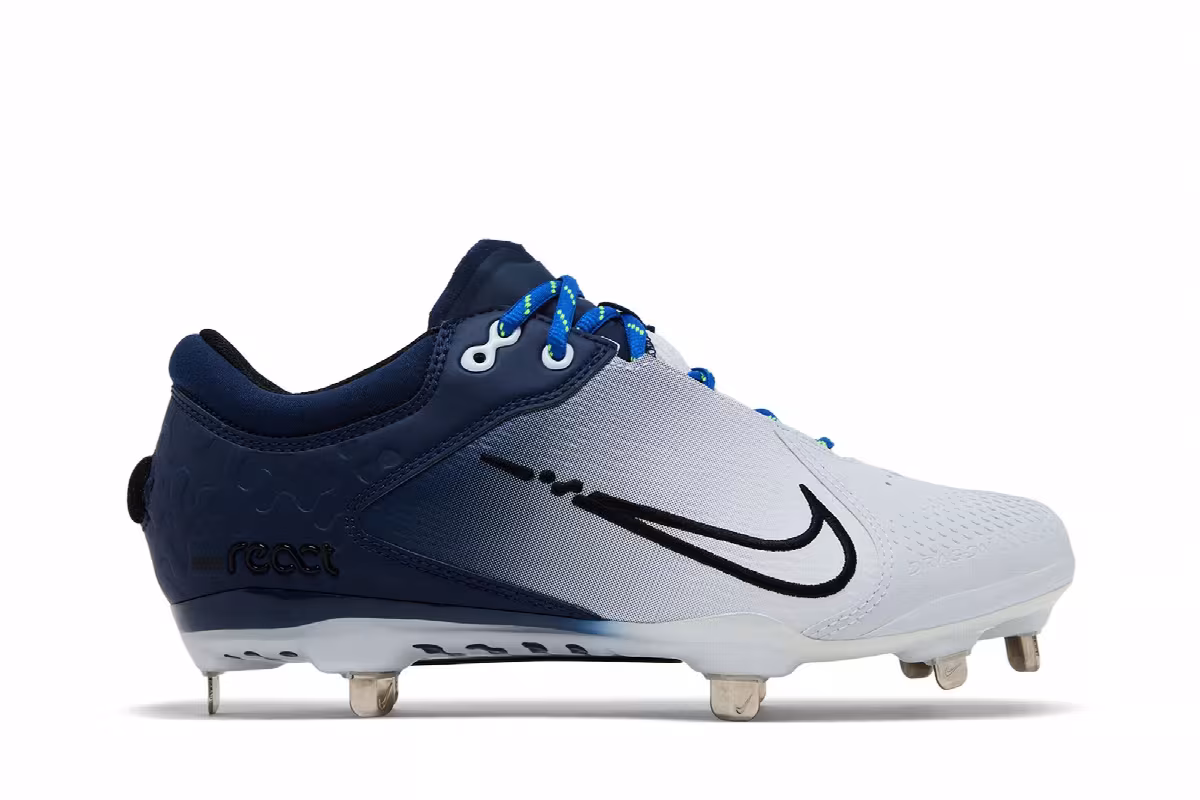 Nike Women's Hyperdiamond 4 Elite Midnight Navy, view 2