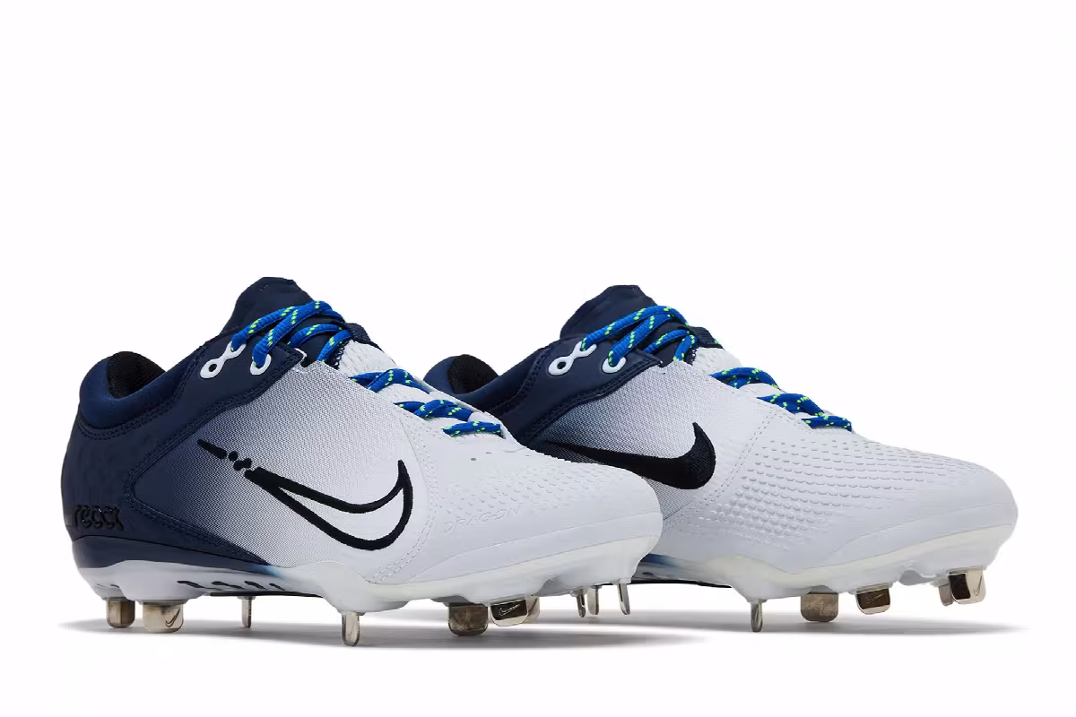 Nike Women's Hyperdiamond 4 Elite Midnight Navy, view 9