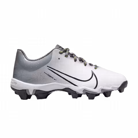 Nike Hyperdiamond 4 Keystone GG GS 'White Cool Grey'
