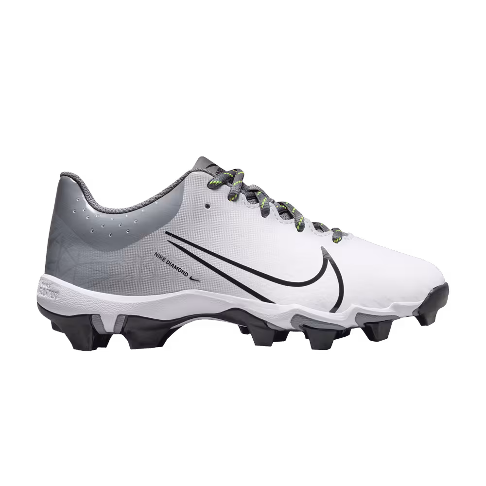 Nike Hyperdiamond 4 Keystone GG GS White Cool Grey
